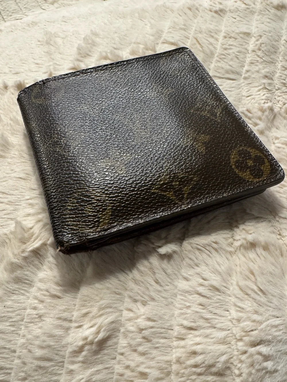 Louis Vuitton Brown Monogram Men's Bifold Wallet